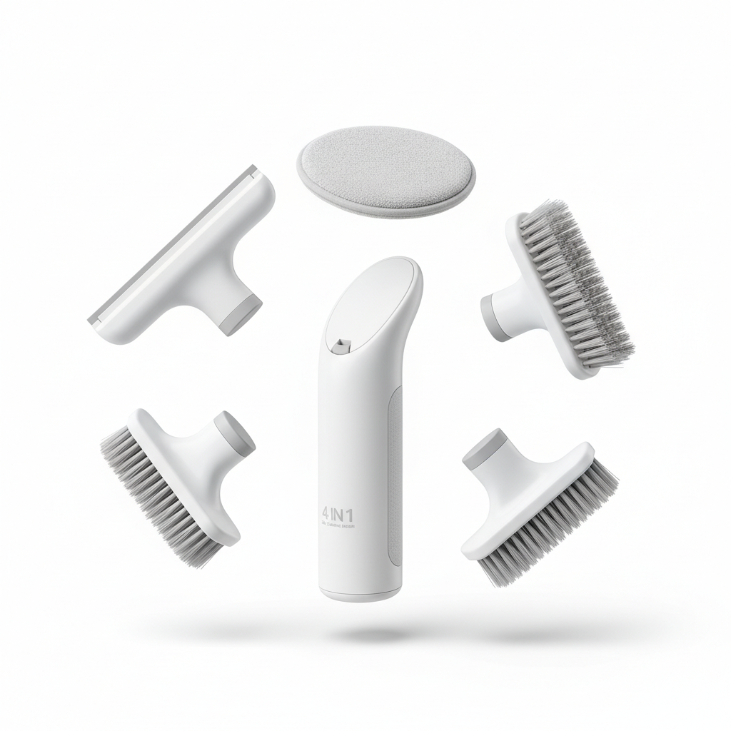4 In 1 Self Cleaning Brush