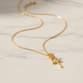Crown Cross Necklace