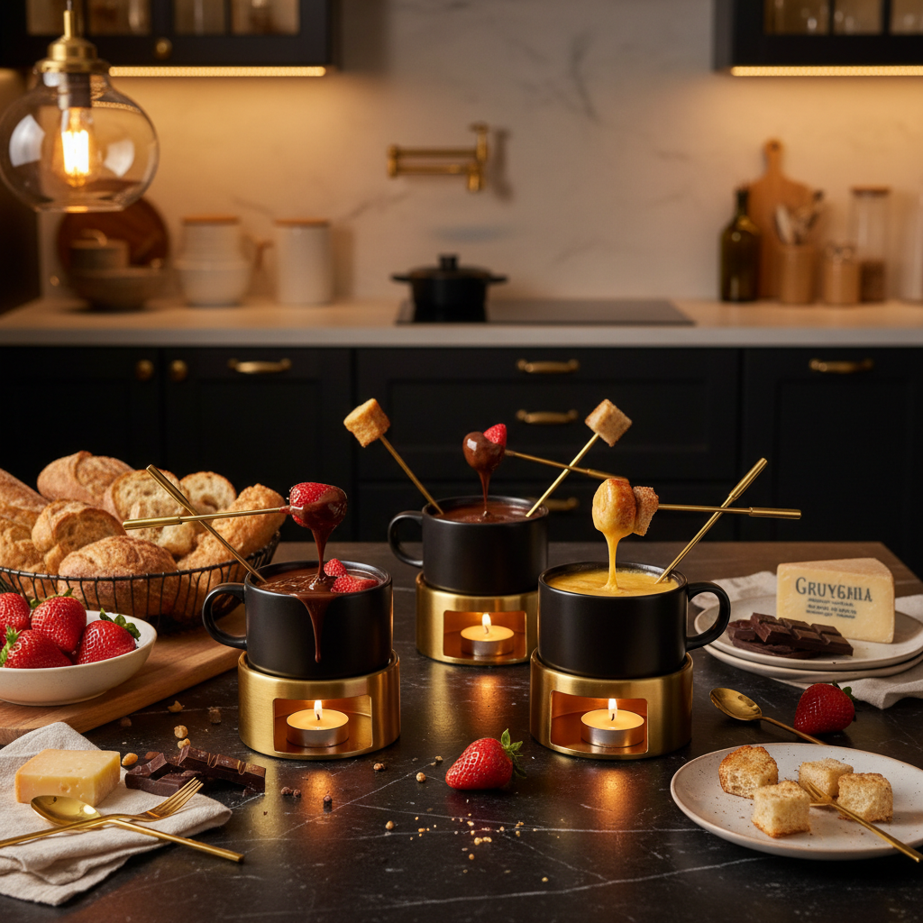 Fondue Mug Set