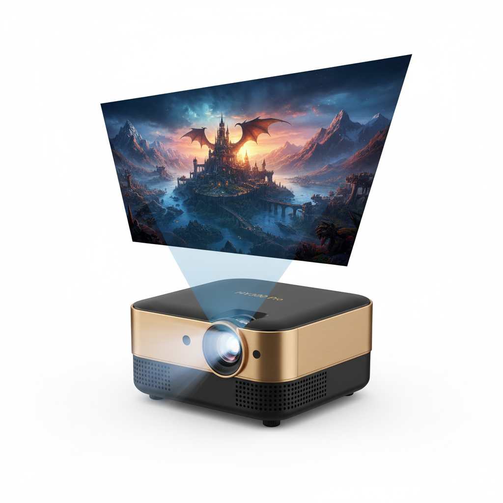 HY300 Pro Projector Home Theater