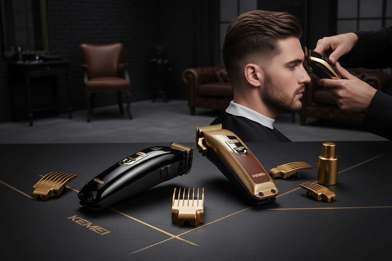 Kemei Professional Hair Clipper Set