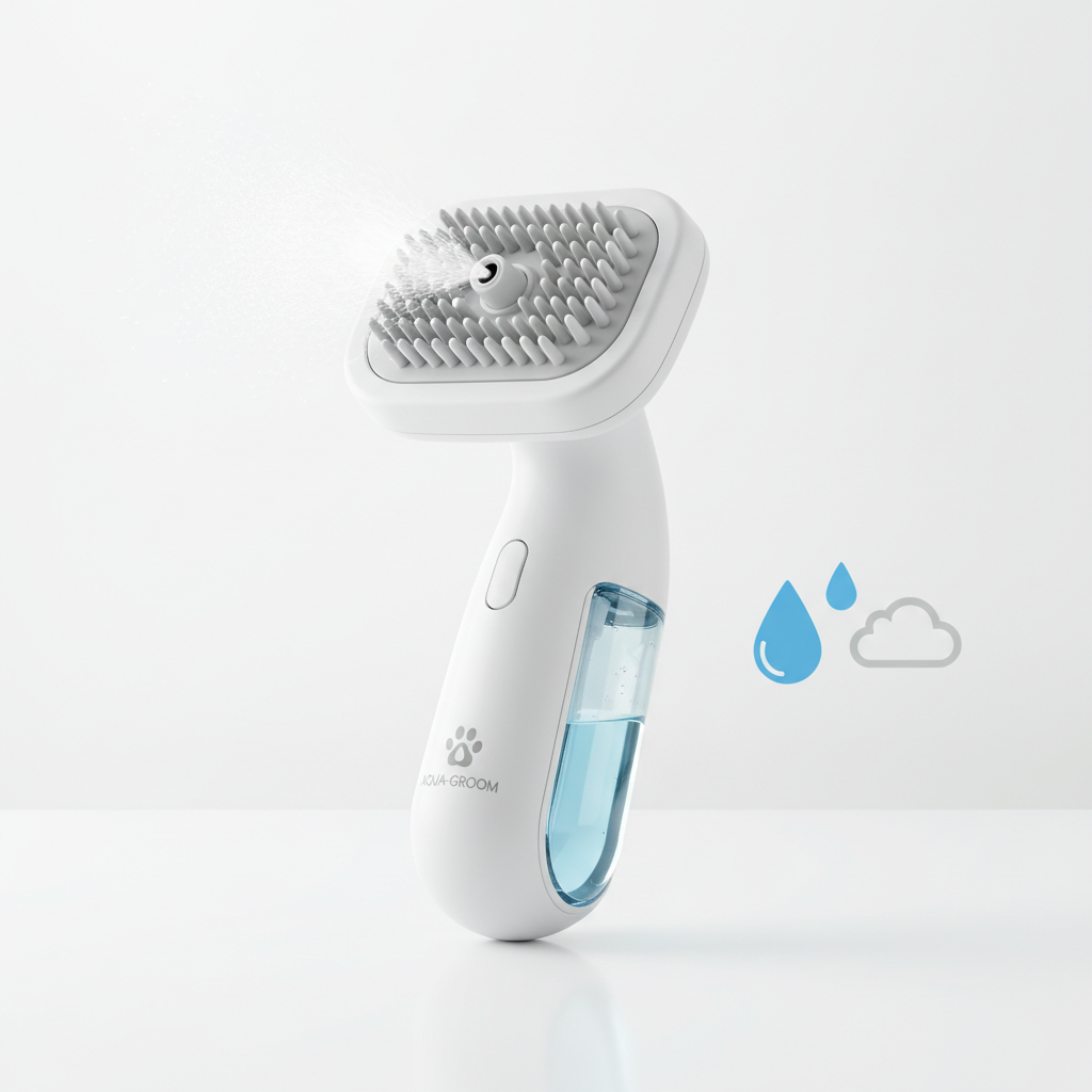Pet Hair Spray Brush
